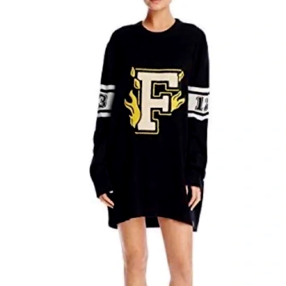 Fenty + Puma Oversized Sweater Dress by Rihanna XL Black